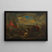 De Slag bij Vauxcelles voor Wenen 1683 - Jan Wyck — ingelijst kunstwerk aan de muur