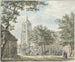 Feestelijke viering in het dorp Houten - Jan de Beijer — weergave van het kunstwerk