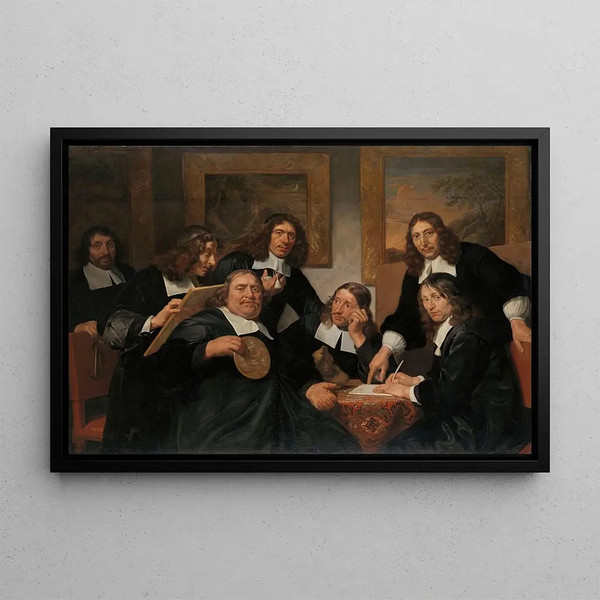 Jan de Bray - The Governors of the Guild of St Luke Haarlem 1675.webp