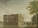 Château de Berckenrode à Heemstede après l'incendie - Jan ten Compe — weergave van het kunstwerk