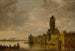 Château at the Edge of a River - Jan van Goyen — artwork view