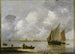 Zee van Haarlem - Jan van Goyen — weergave van het kunstwerk