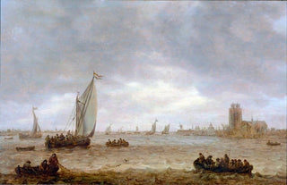 Jan van Goyen - Mouth of the Meuse.webp