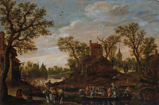 Jan van Goyen - The Ferry.webp