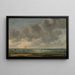 van Haarlem en het Haarlemmermeer uitzicht - Jan van Goyen — ingelijst kunstwerk aan de muur
