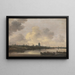 Vue de la ville d'Arnhem - Jan van Goyen — ingelijst kunstwerk aan de muur