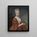 portret van Theresia Mechtildis Schilders - Jan van Helmont — ingelijst kunstwerk aan de muur