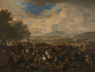 Jan van Huchtenburg - The Battle of Ramillies between the French and the Allied Powers 23 May 1706.webp
