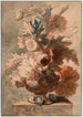 Een bloemenvaas - Jan van Huysum — weergave van het kunstwerk