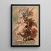Een bloemenvaas - Jan van Huysum — ingelijst kunstwerk aan de muur