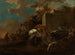 Landschap met boeren en vee bij een put - Jan van Ossenbeeck — weergave van het kunstwerk