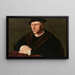 Portret van Joris van Egmond - Jan van Scorel — ingelijst kunstwerk aan de muur