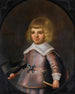 Portret van een jonge jongen die een hoed vasthoudt - Jan van Teylingen — weergave van het kunstwerk