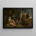 Kampement van zigeuners - Jan van de Venne — ingelijst kunstwerk aan de muur