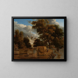 Jan van der Heyden - The Stone Bridge.webp