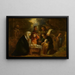 L'Adoration des bergers - Jan van de Venne — ingelijst kunstwerk aan de muur