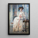 Portret van Madame AJ - Jane Atché — ingelijst kunstwerk aan de muur