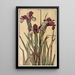 Iris - Jane P. Baker — ingelijst kunstwerk aan de muur