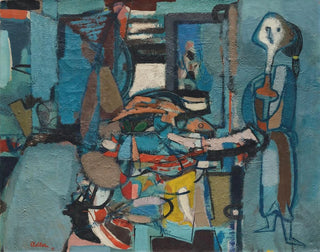 Jankel Adler - La Poissonnire.webp