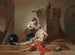 De Romeinse liefdadigheid - Januarius Zick — weergave van het kunstwerk
