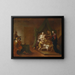 Jakob zegenend de zonen van Jozef - Januarius Zick — ingelijst kunstwerk aan de muur