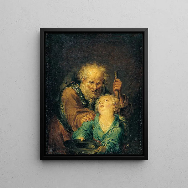 Januarius Zick - The Blinded Belisarius as a Beggar.webp