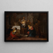 The Presentation at the Temple - Januarius Zick — framed artwork on a wall