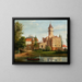 Vue du château de Radziejowice - January Suchodolski — ingelijst kunstwerk aan de muur