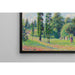 Reproductie van het schilderij Tuin van Kew, Londen, Bij een Vijver - Camille Pissarro