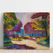 Reproductie van het schilderij Tuin van Luxemburg - Henri Matisse