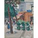 Reproductie van het schilderij Tuin van het Luxemburgse Park - Parijs - Samuel John Peploe