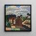 Gardens - Jean Brusselmans — framed artwork on a wall