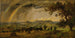 Een tijdelijke regenbui op de bergen Adam en Eva - Jasper Francis Cropsey — weergave van het kunstwerk