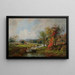 Oktober - Jasper Francis Cropsey — ingelijst kunstwerk aan de muur