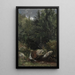 Arbres et ruisseau sur une colline - Jasper Francis Cropsey — weergave van het kunstwerk