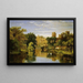Kasteel van Warwick, Engeland - Jasper Francis Cropsey — ingelijst kunstwerk aan de muur