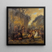 Jean-Baptiste preken - Jan Steen — ingelijst kunstwerk aan de muur