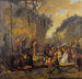 Jean-Baptiste preken - Jan Steen — weergave van het kunstwerk