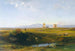 Uitzicht op het Romeinse landschap - Jean-Achille Benouville — weergave van het kunstwerk