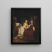 La Demande en mariage - Jean-Alphonse Roehn — ingelijst kunstwerk aan de muur
