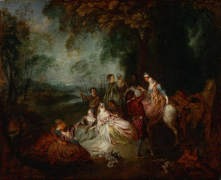 JeanAntoine Watteau - Fete Champetre.webp