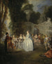 Fêtes Vénitiennes - Jean-Antoine Watteau — artwork view