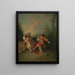La Surprise - Jean-Antoine Watteau — ingelijst kunstwerk aan de muur