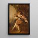 Le Donneur de sérénades - Jean-Antoine Watteau — ingelijst kunstwerk aan de muur