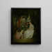 L'accord parfait - Jean-Antoine Watteau — ingelijst kunstwerk aan de muur