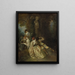 Wilt u de schoonheid overwinnen - Jean-Antoine Watteau — ingelijst kunstwerk aan de muur