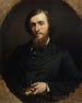 Portret van graaf Alfred de Liesville 1820-1885 adjunct-conservator van het Carnavalet-museum en schenker van de revolutionaire collectie - Jean-Baptiste Ange Tissier — weergave van het kunstwerk