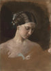 Portret van een vrouw - Jean-Baptiste Antoine Émile Branger — weergave van het kunstwerk