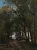 A Path Through the Trees - Jean-Baptiste-Camille Corot — artwork view