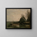 Een vijver bij Mortain - Jean-Baptiste-Camille Corot — ingelijst kunstwerk aan de muur